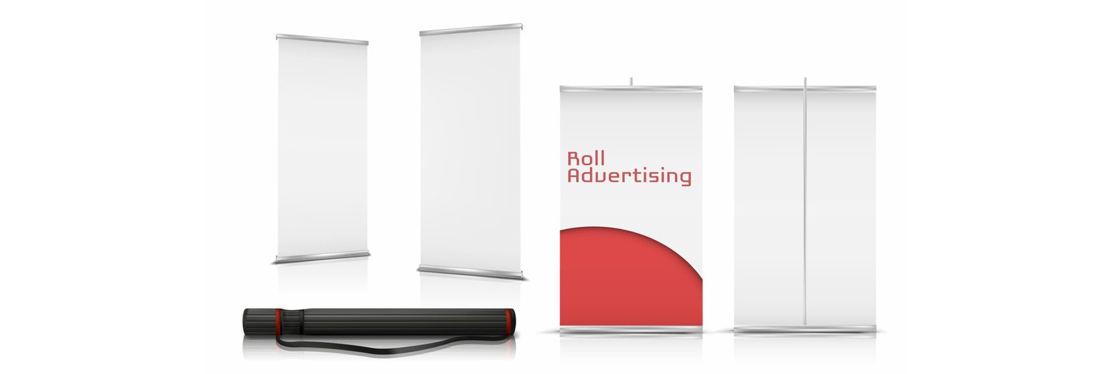 hanging clear white flag template.